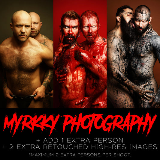 ADD 1 EXTRA PERSON TO ANY SHOOT + 2 RETOUCHED IMAGES