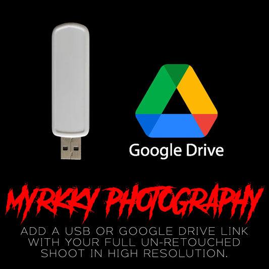 ADD A USB OR GOOGLE DRIVE LINK WITH FULL UNRETOUCHED SHOOT